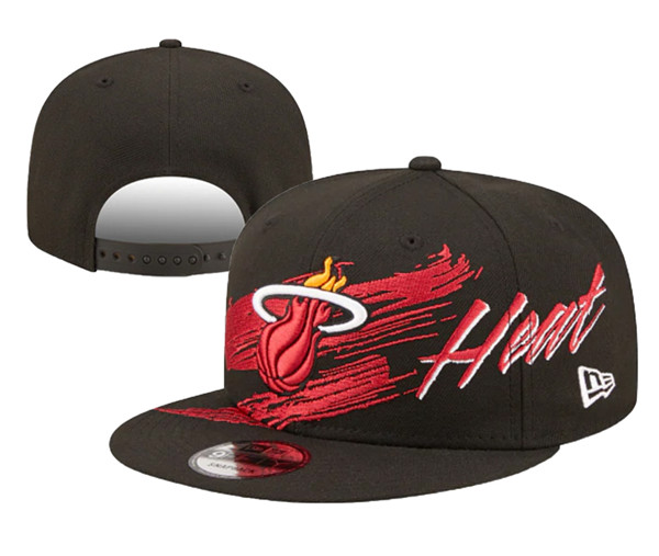 Miami Heat Stitched Snapback Hats 031